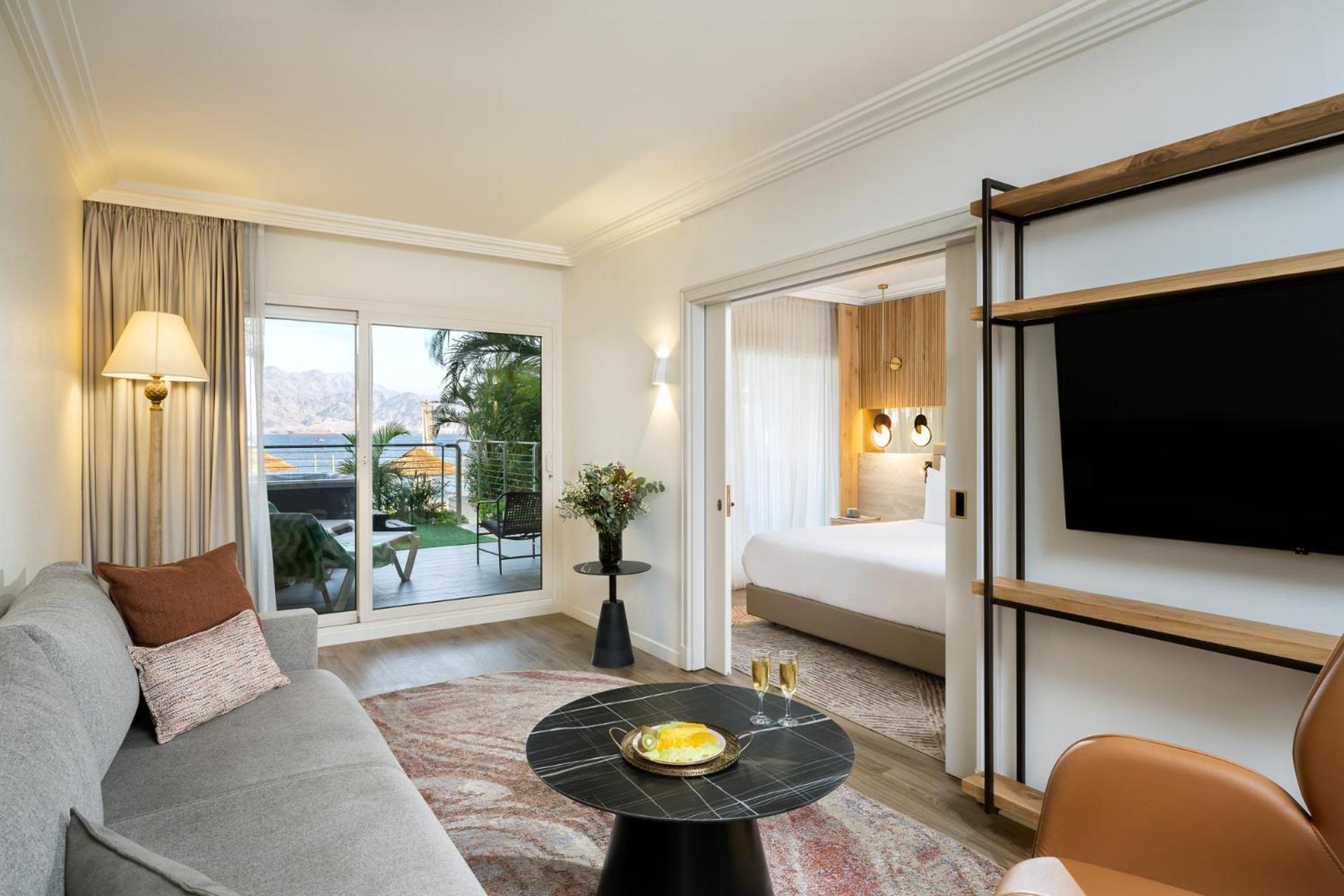Hotel Aria Eilat Exterior foto A suite at the hotel