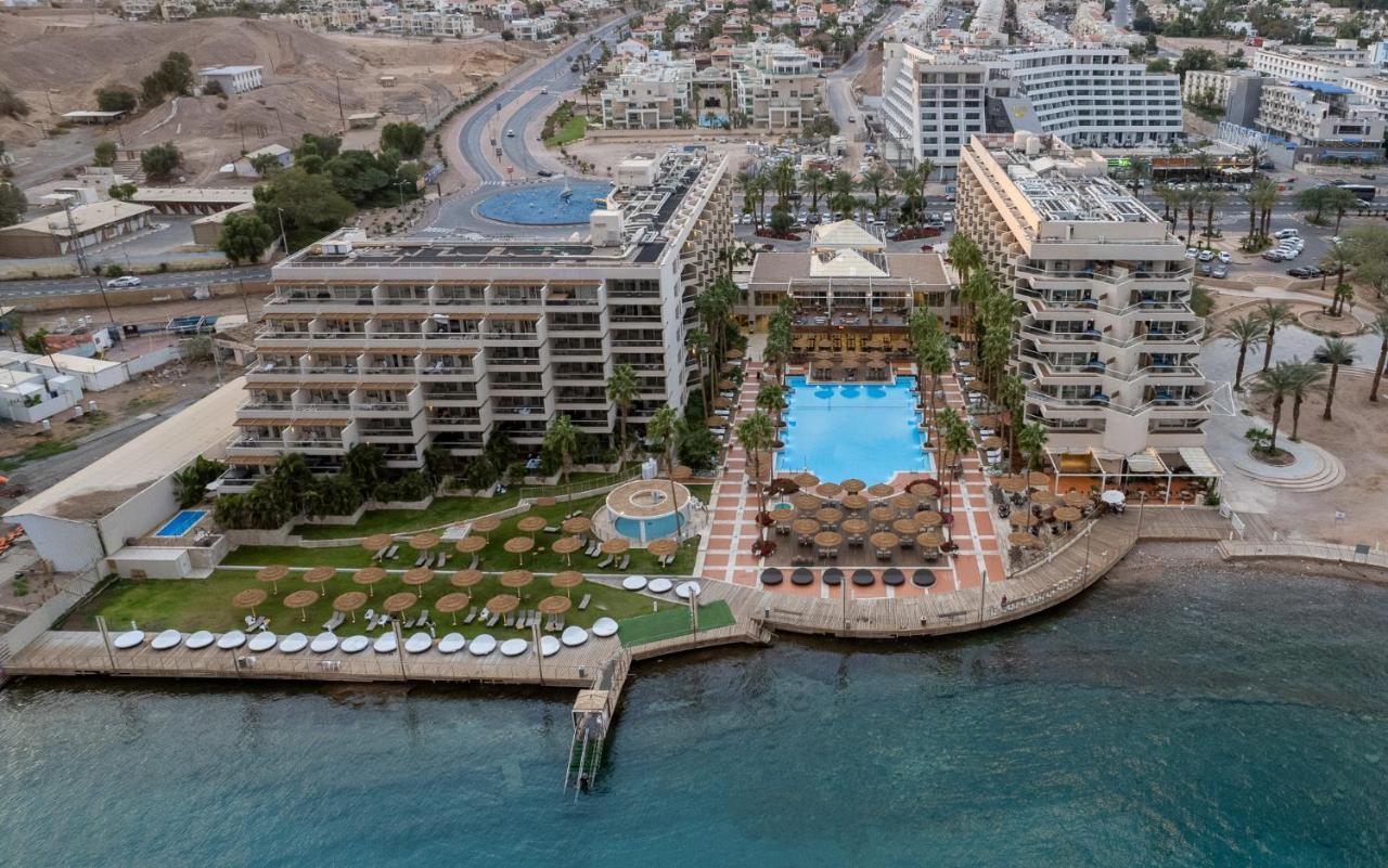 Hotel Aria Eilat Exterior foto Aerial view of the hotel