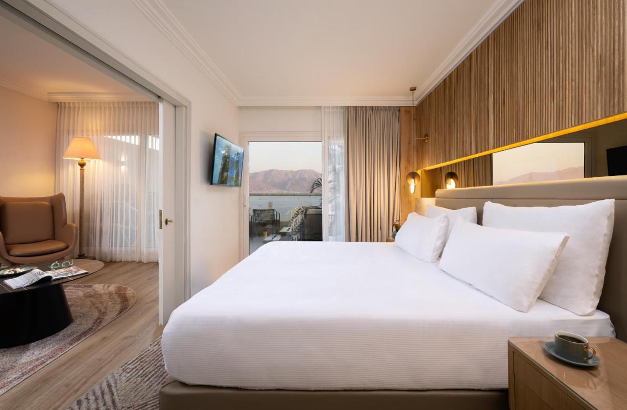 Hotel Aria Eilat Exterior foto A bedroom at the Dead Sea